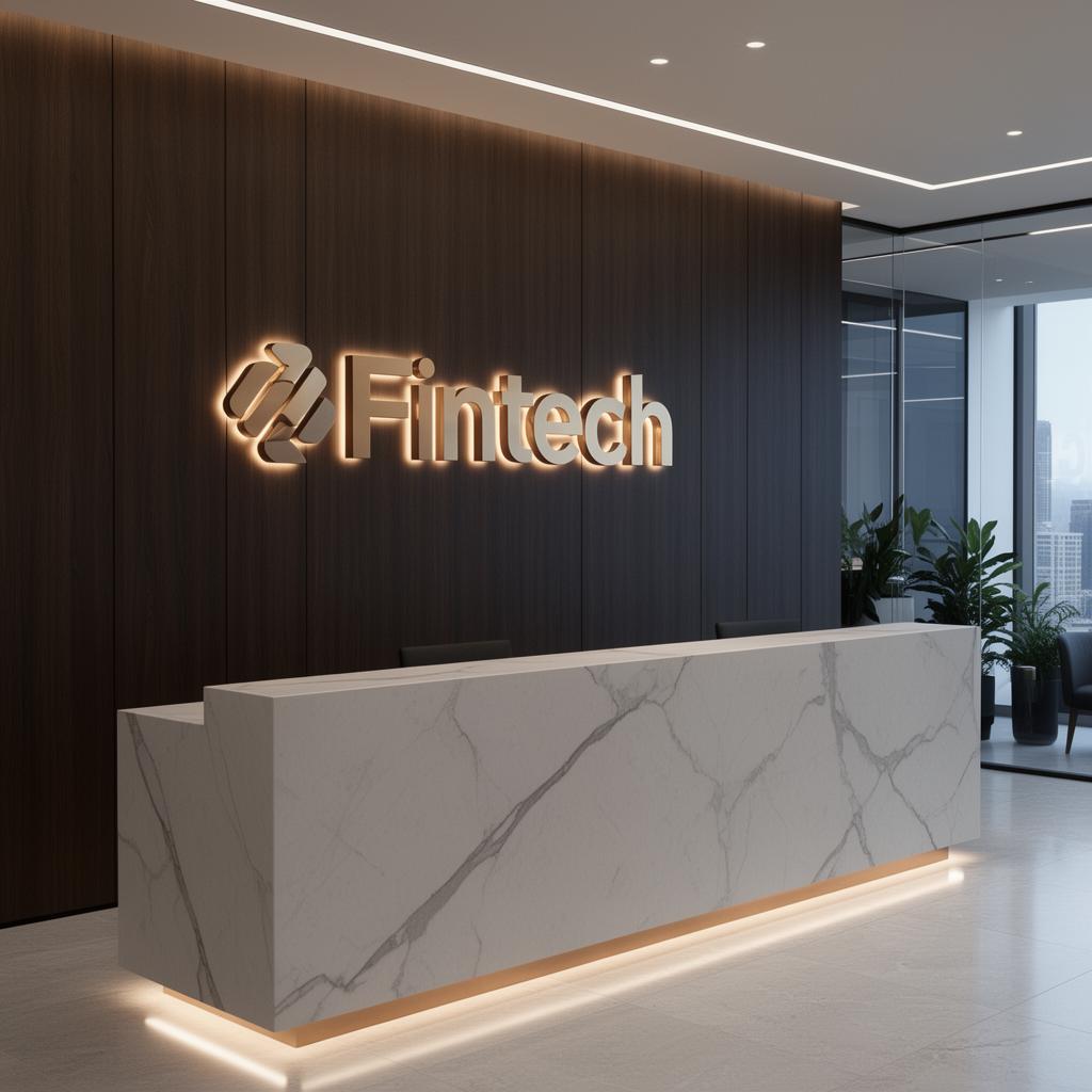 שילוט פרימיום עבור Fintech HQ